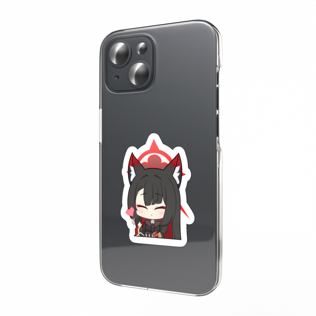 ブルーアーカイブ 狐坂ワカモ スマホステッカー