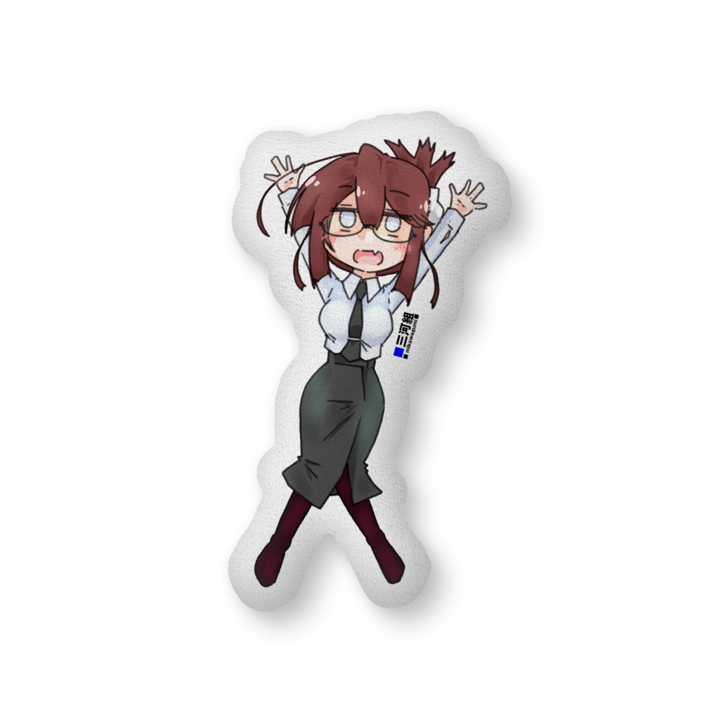 眼鏡さんふかふかクッション@908kira