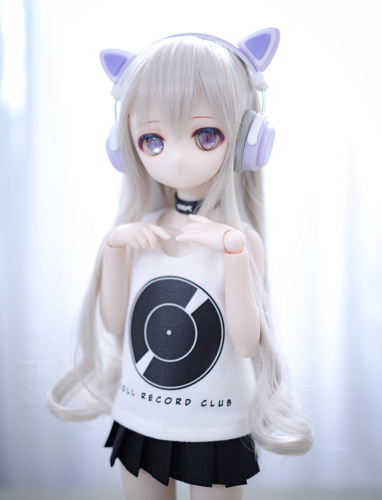 MDDサイズ・ノースリーブレコードTシャツ