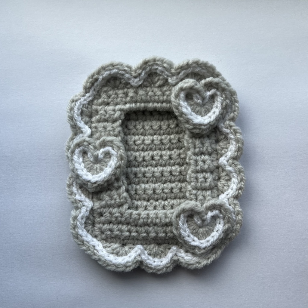 💗ハートのトレカケース*ふんわりラテ☕️