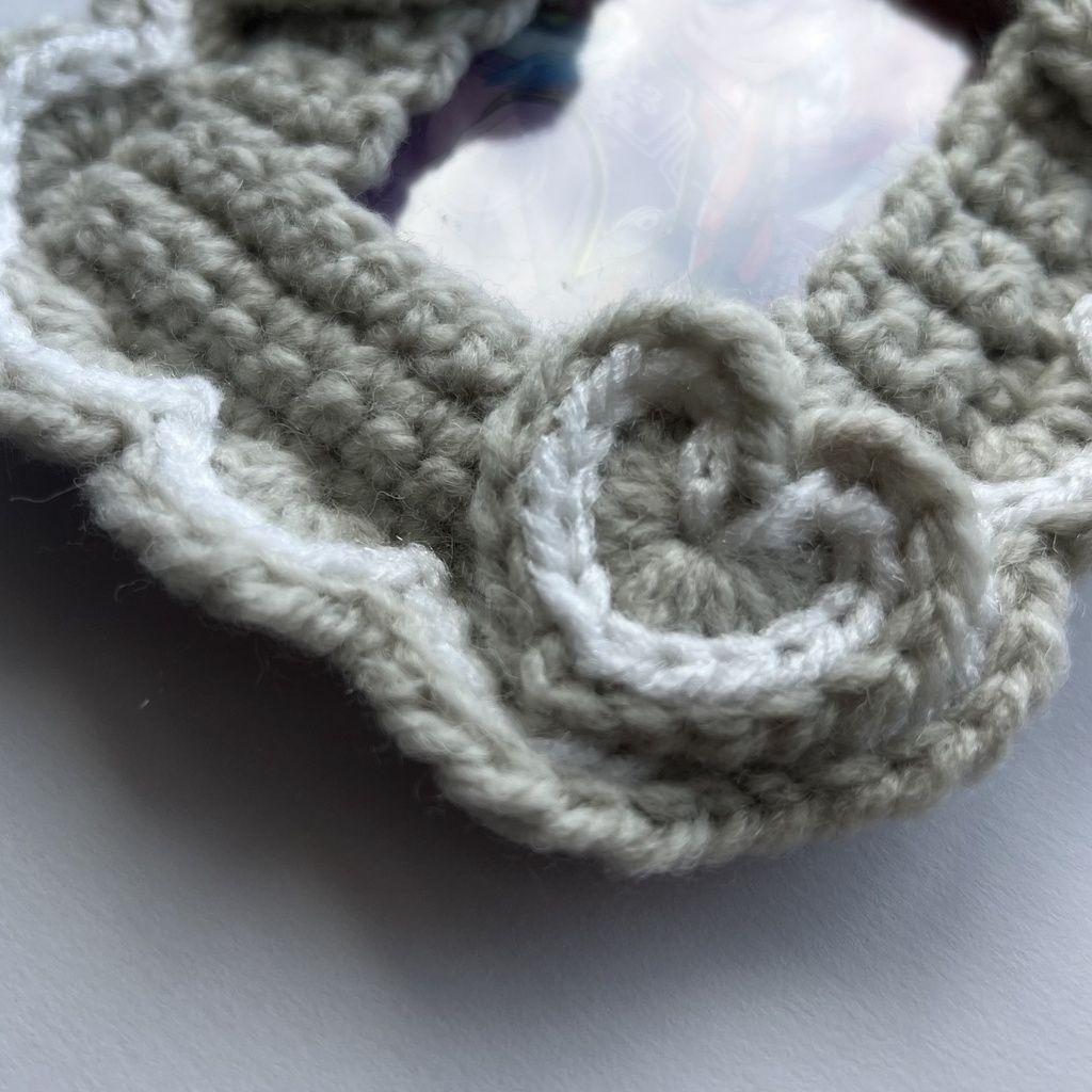 💗ハートのトレカケース*ふんわりラテ☕️