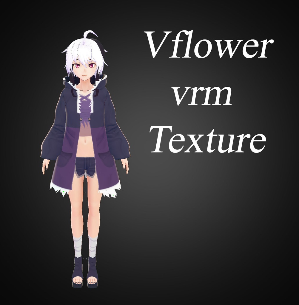 【Vroid用】Vflower 砂の惑星