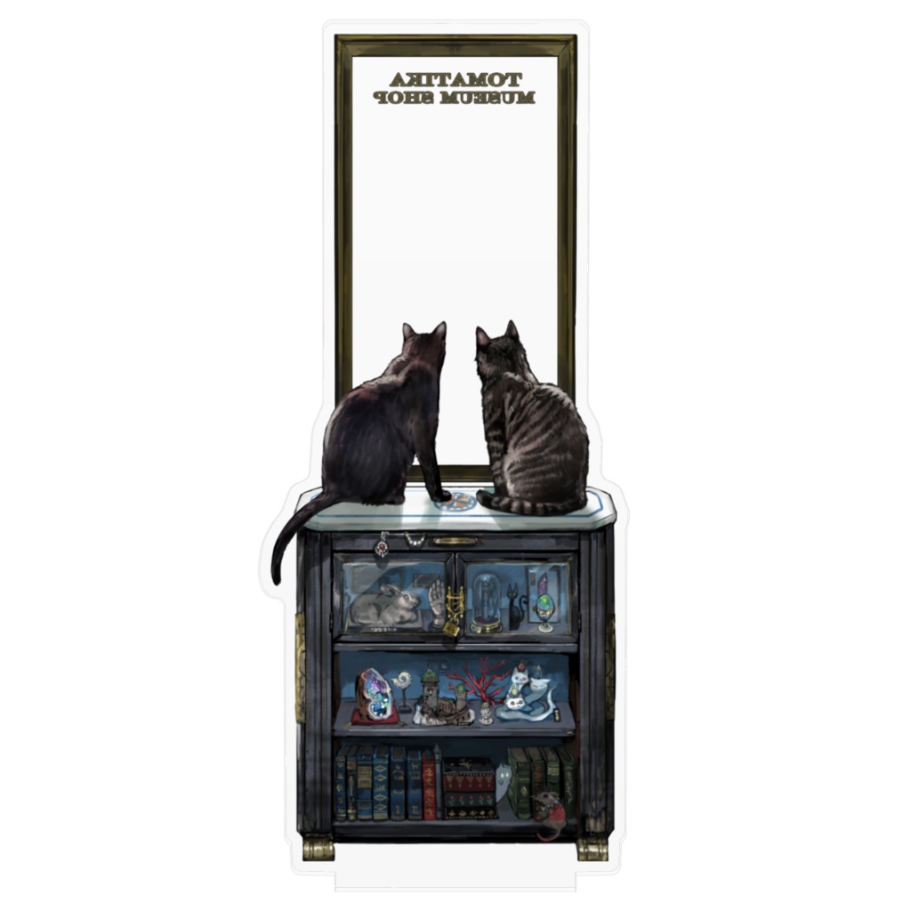 看板猫アクリルスタンド