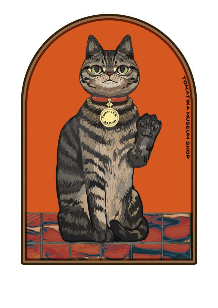 猫 アンブレラマーカー