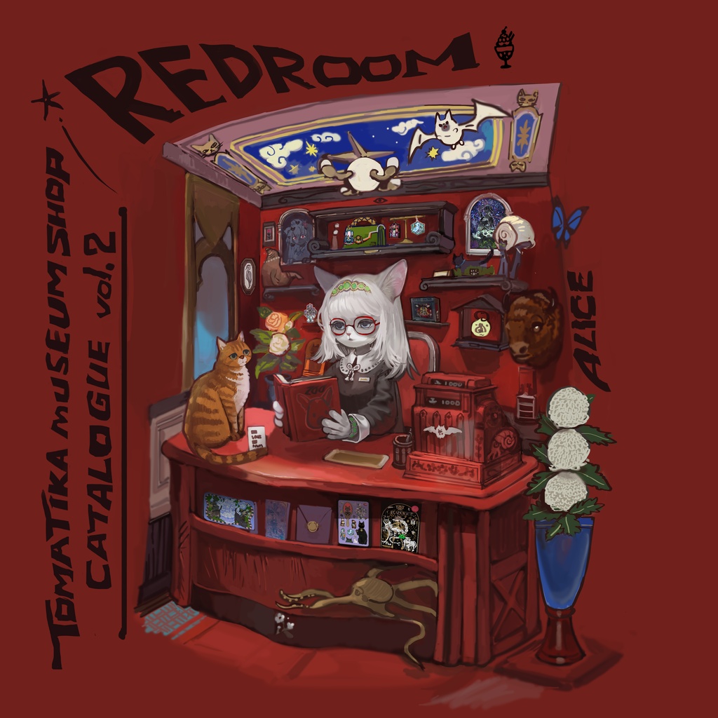 【COMITIA156】イラストブックカタログ ”REDROOM”