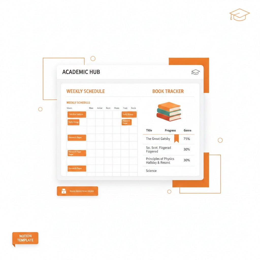 【挫折しない】Notion学習計画テンプレート｜目標設定から読書管理まで