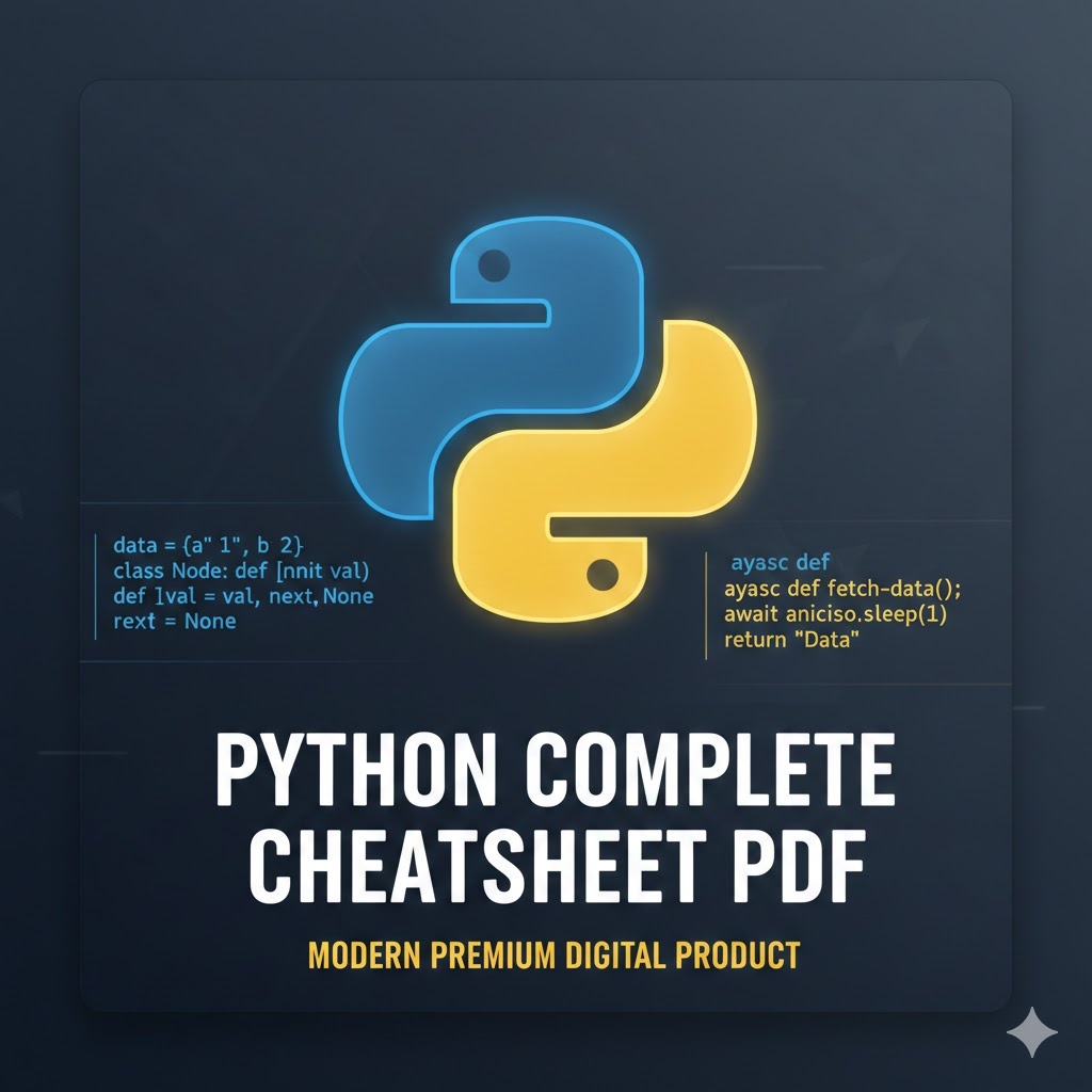 【Python 3.12/3.13対応】Python完全チートシート|データ構造からasync/await・ライブラリ完全網羅