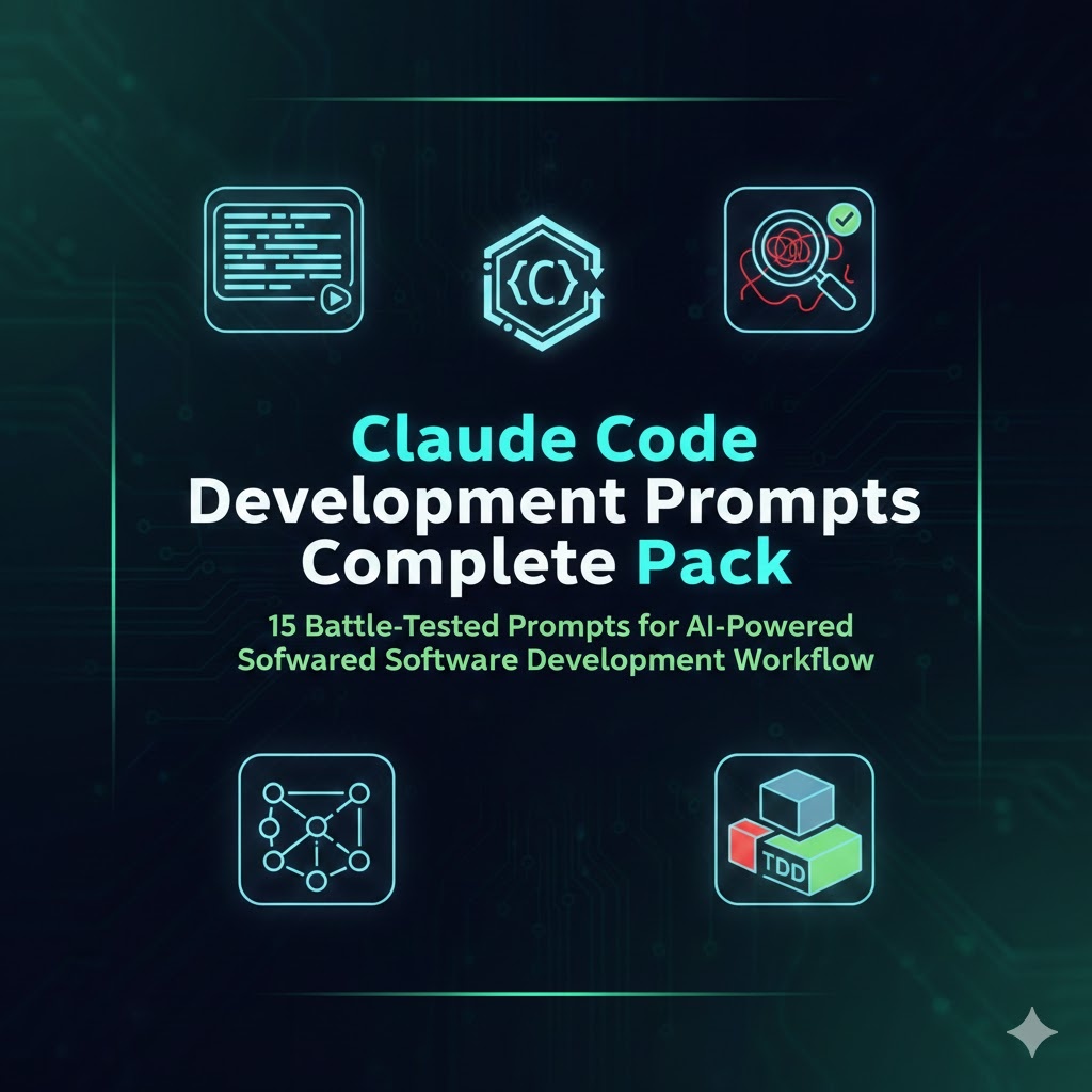 【Claude Code/Codex対応】AI開発プロンプト完全パック35本｜設計→実装→テスト→デプロイ完全自動化