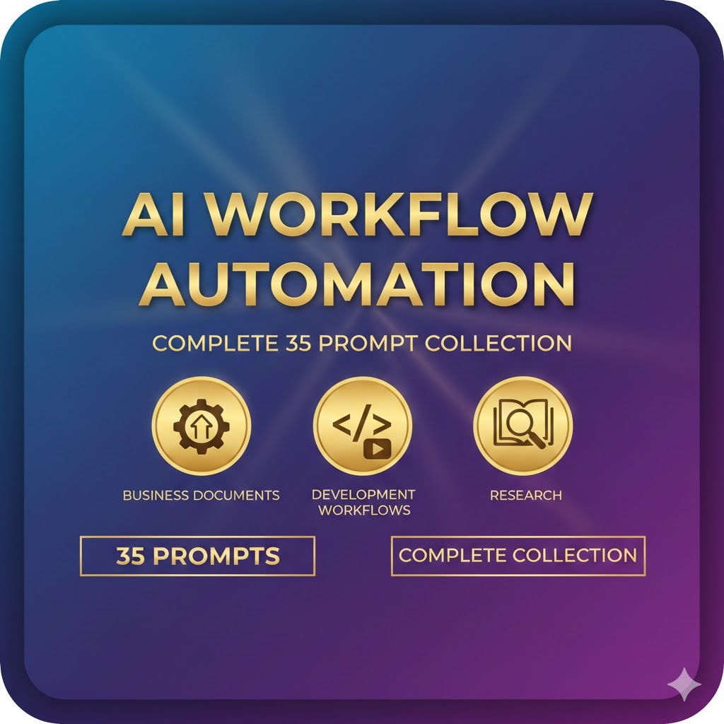 【完全版61本】AI業務効率化プロンプト全集｜ビジネス文書×開発×リサーチ全カバー