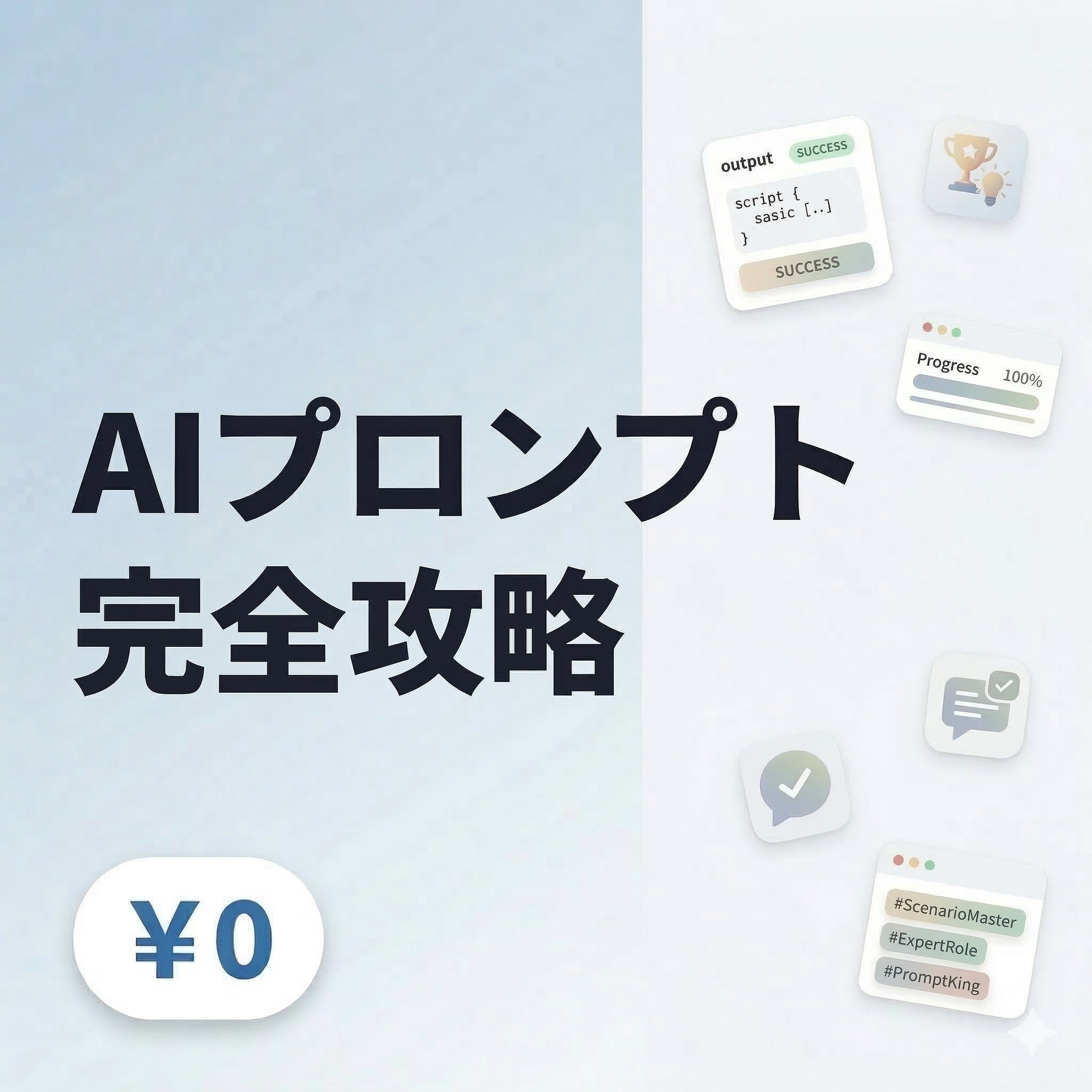 AIプロンプト活用サンプル集【無料5選】Claude/ChatGPT対応 - DevToolBox デジタルプロダクト - BOOTH