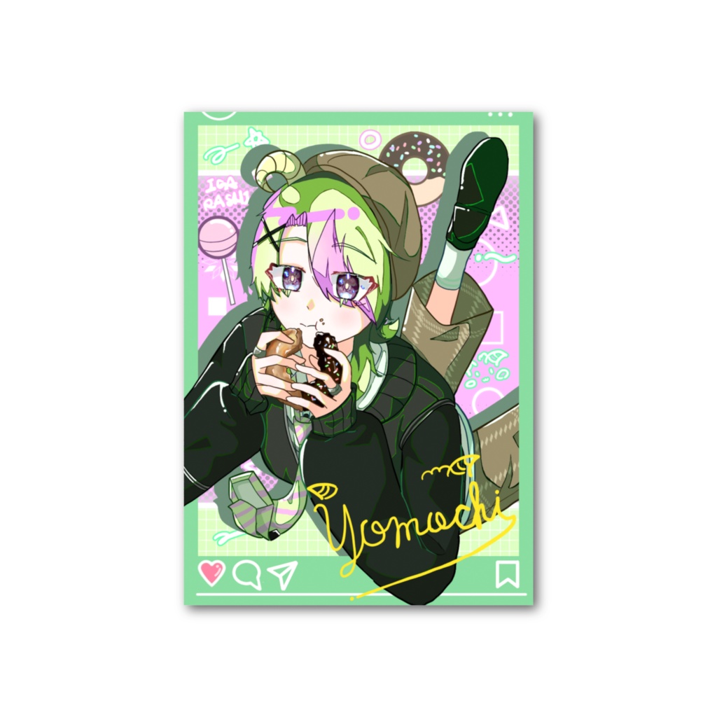 ※不具合有り!!SNS風五十嵐夜望(フォト風カード)