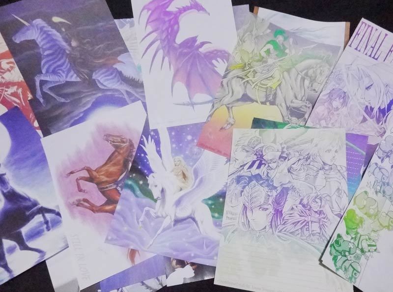 イラスト集申し込みの方限定※過去の黒歴史…同人便せんを売ります