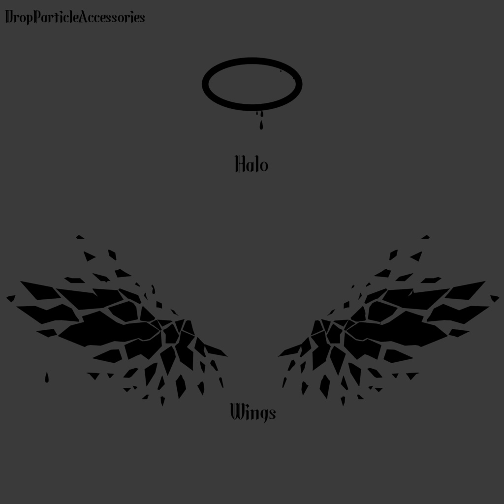 【MA対応】DropParticleAccessories【パーティクル付き】