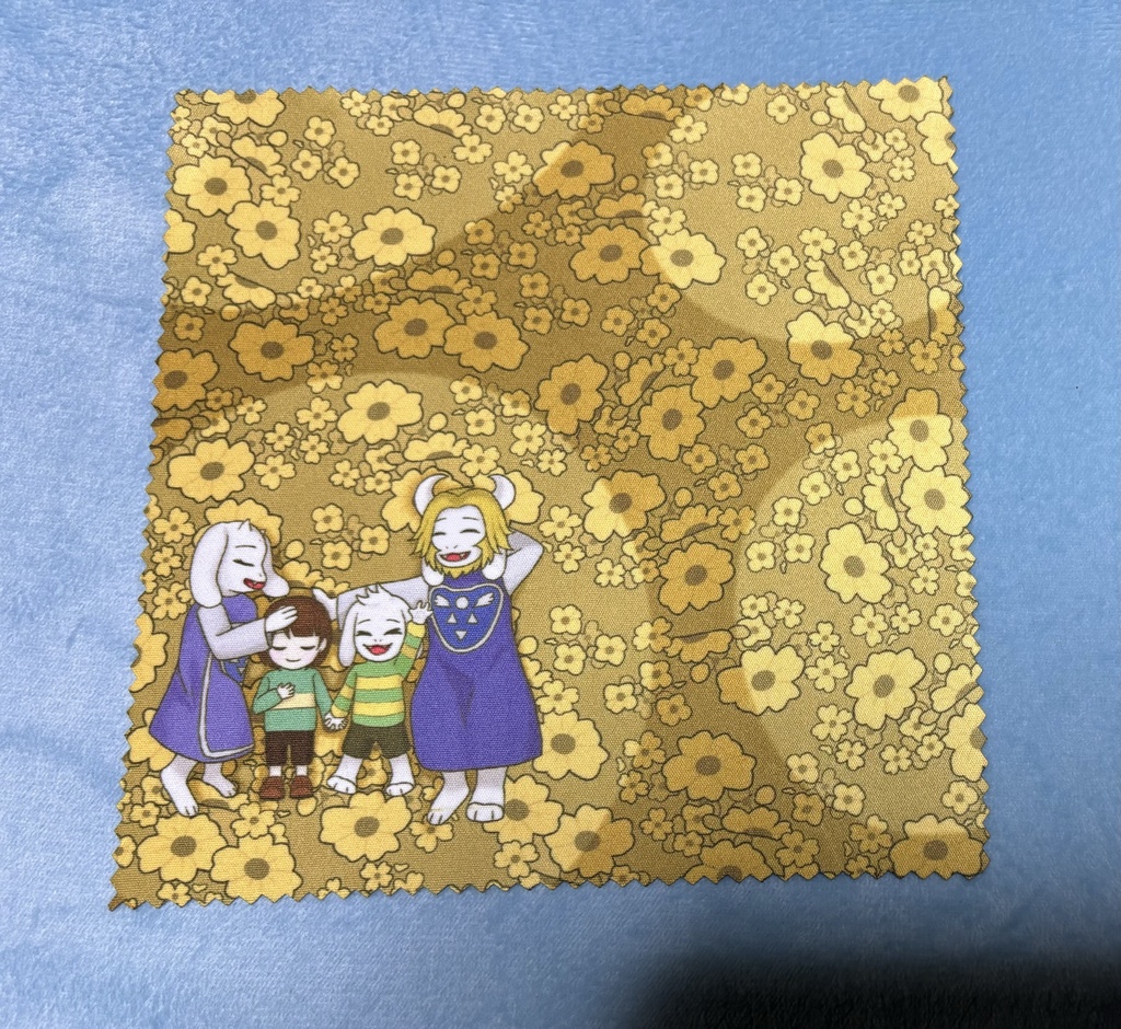 ドリーマー家のお昼寝メガネ拭き