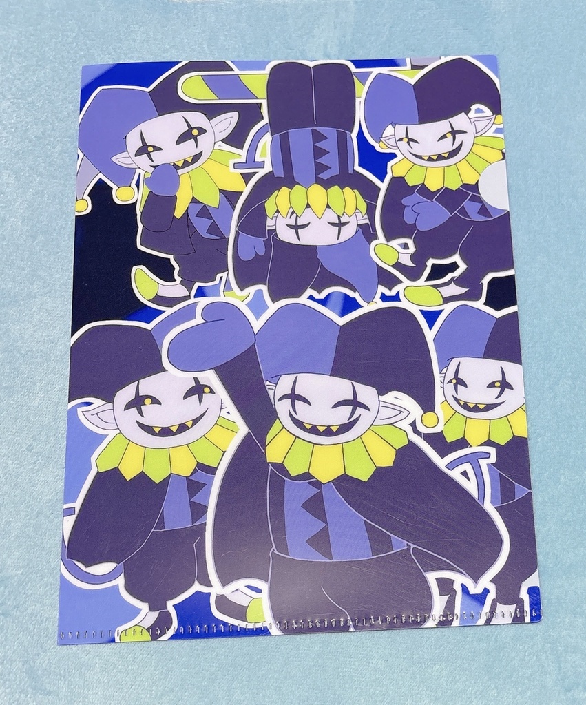 ウェンヒッヒ！ジェビルだらけのA5クリアファイル