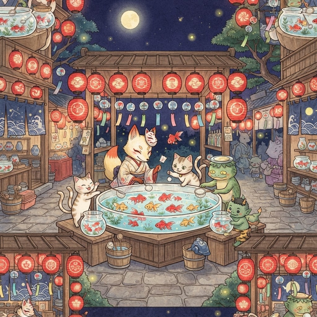 妖怪たちの夜市