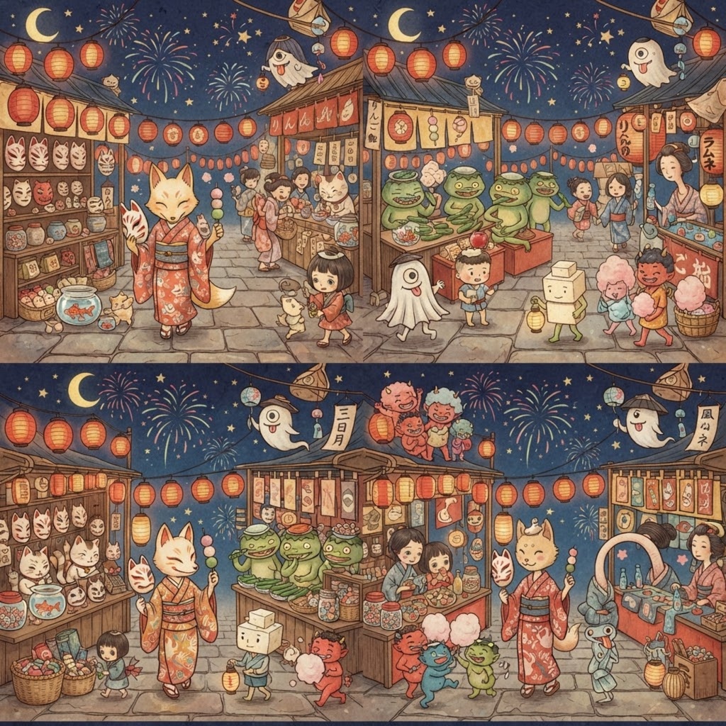 妖怪たちの夜市