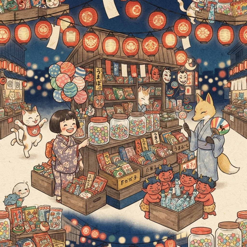 妖怪たちの夜市
