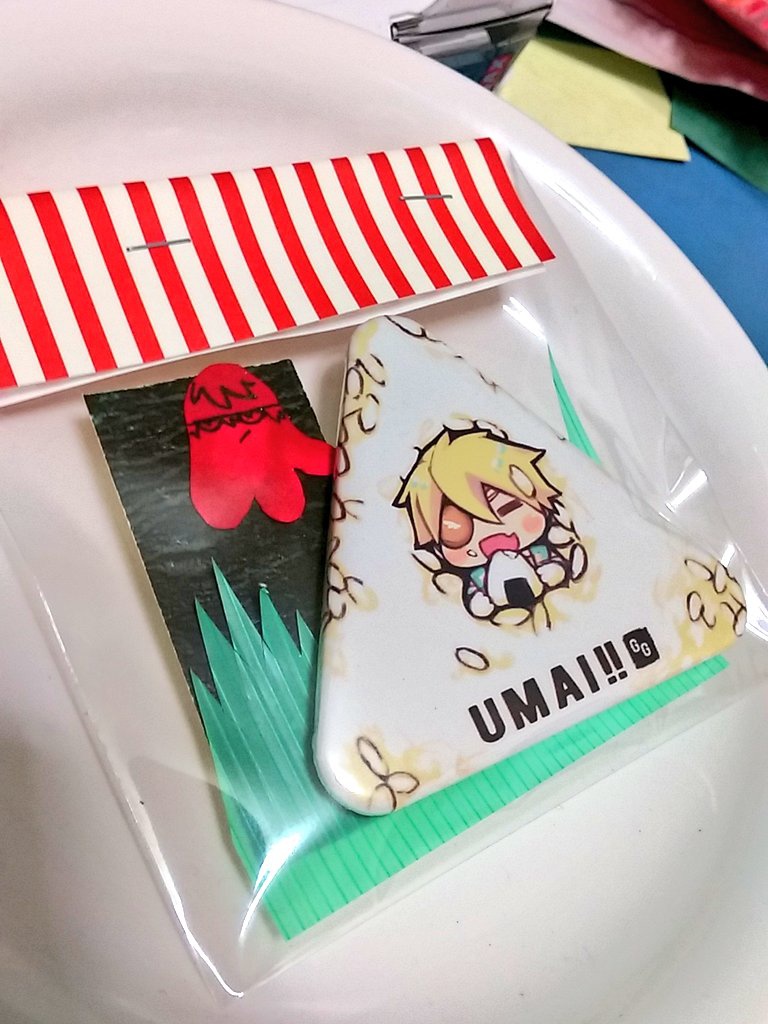 シンちゃんおにぎり缶バッジ