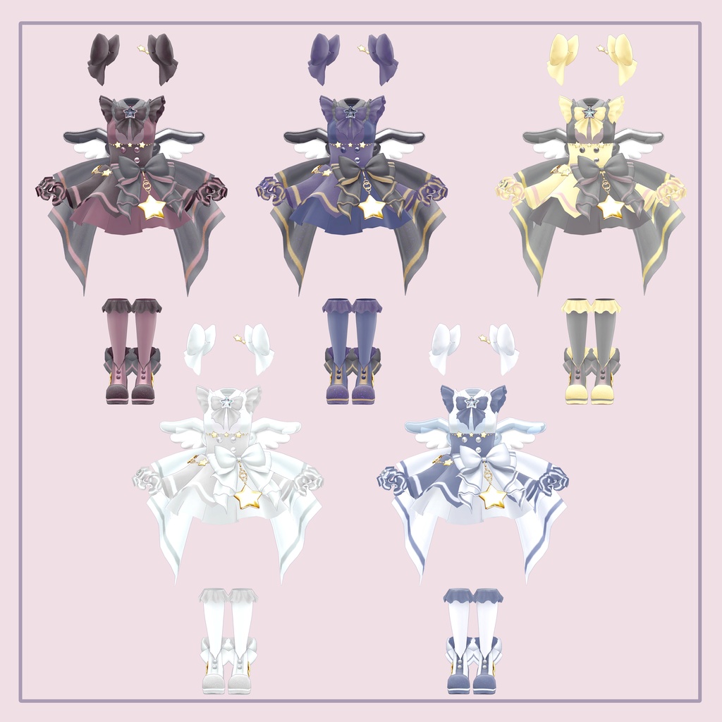 【オリジナル3Dモデル】星恋ちゃん -Seiren-