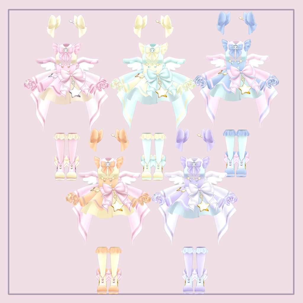 【オリジナル3Dモデル】星恋ちゃん -Seiren-