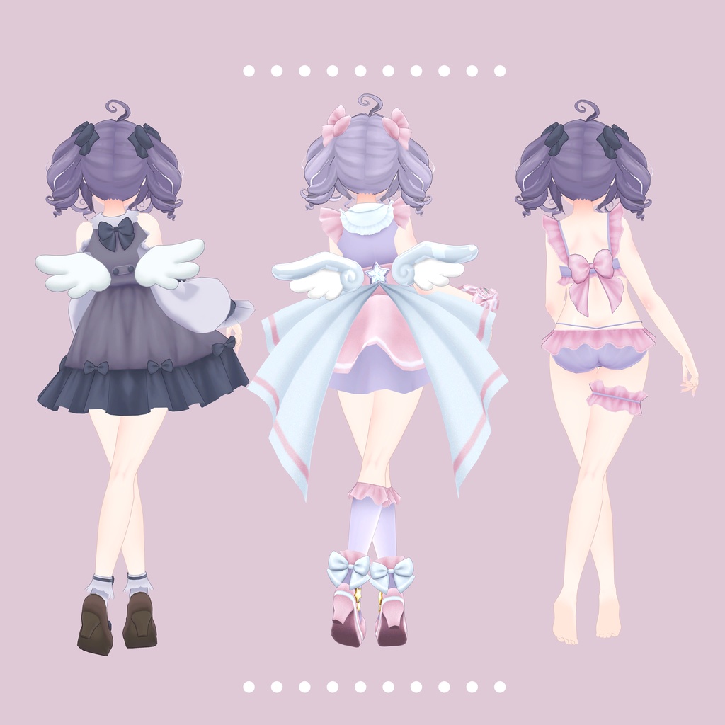 【オリジナル3Dモデル】星恋ちゃん -Seiren-