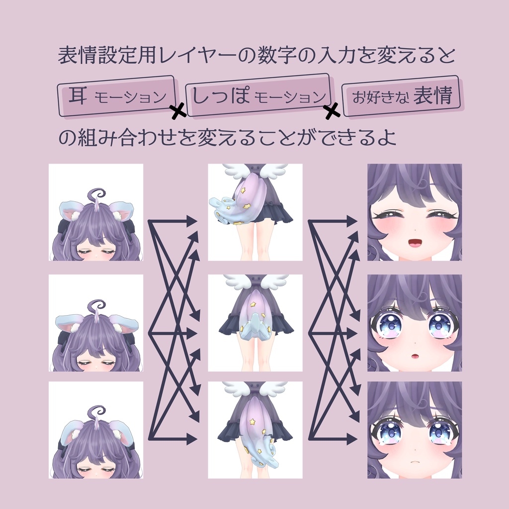 【オリジナル3Dモデル】星恋ちゃん -Seiren-