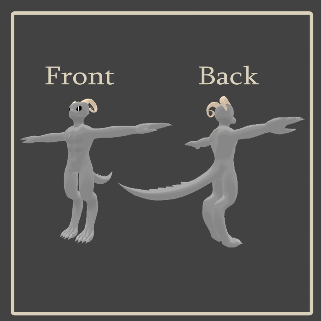 オリジナル3Dモデル『ヴォロ』