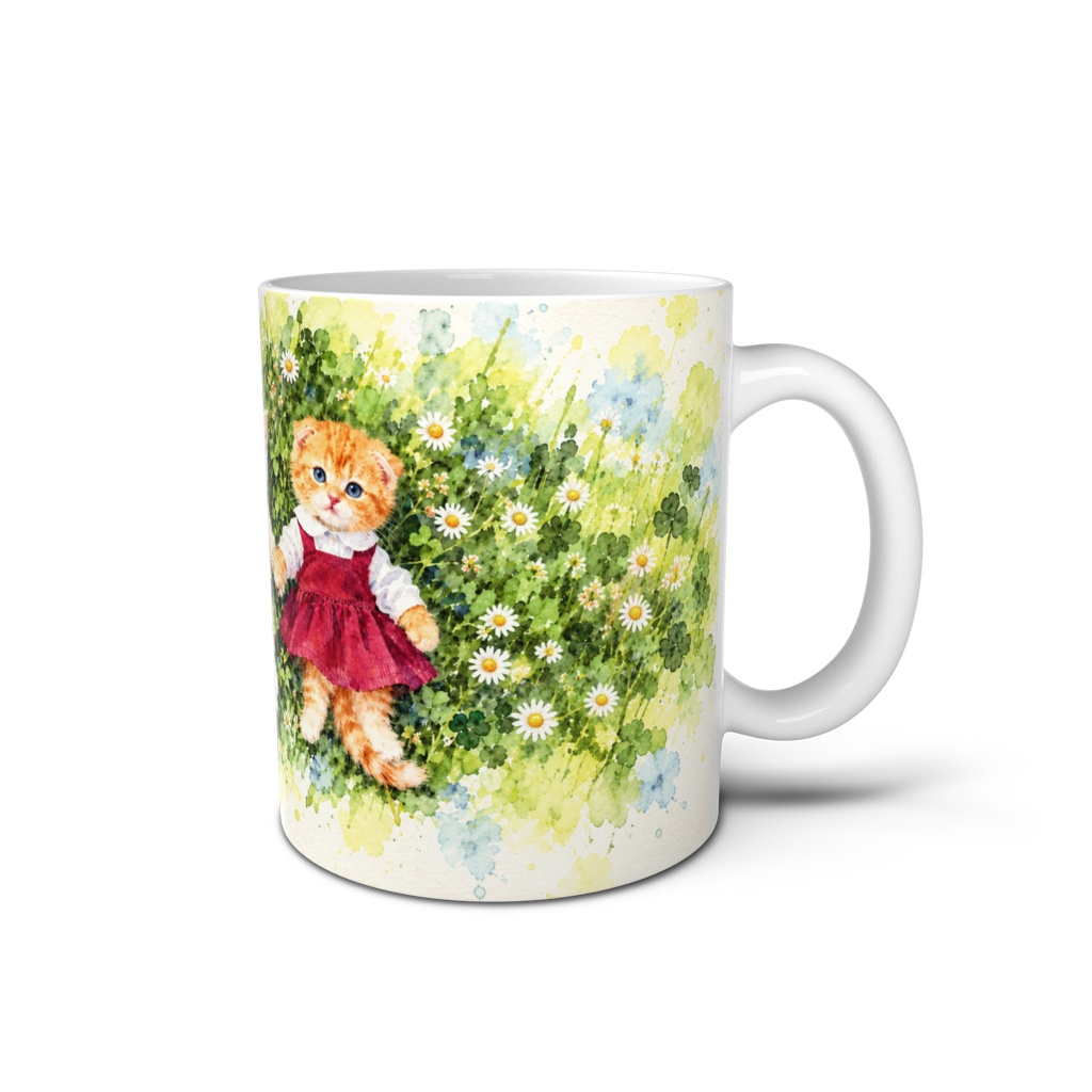 3にゃんマグ『芝生でごろん』