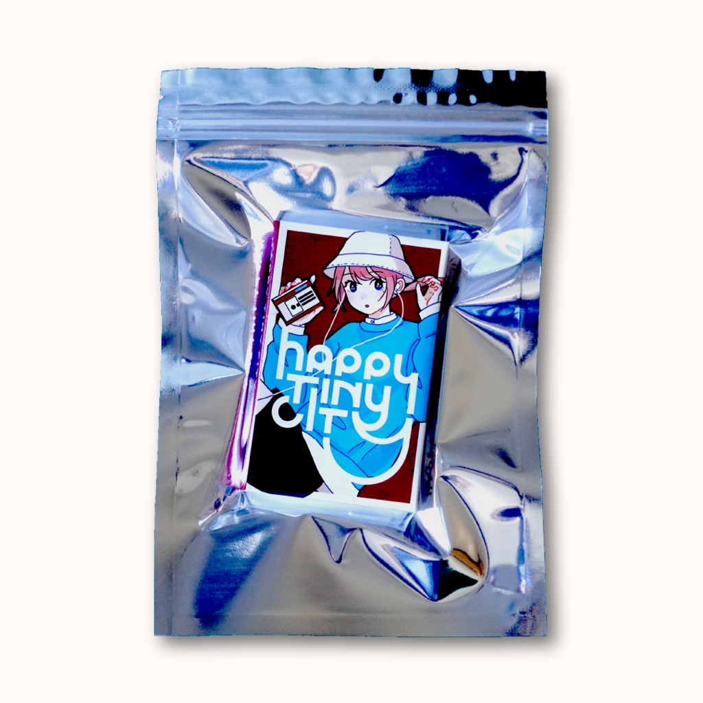 4thアルバム「HAPPY TINY CITY」 - 高峰伊織 | 限定カセットテープ&ブックレット&クリアファイル