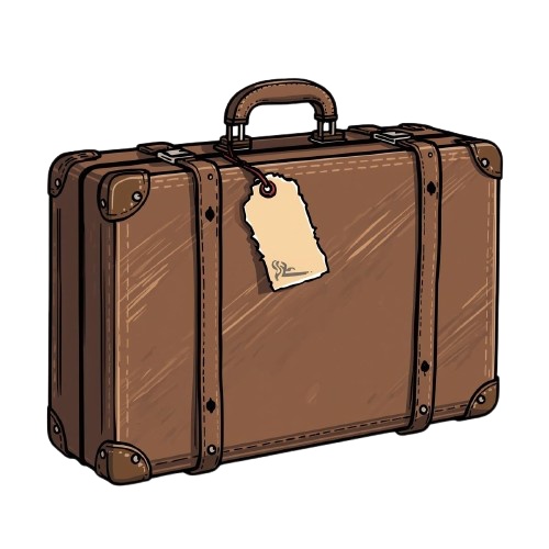 アンティークトラベルクリップアート