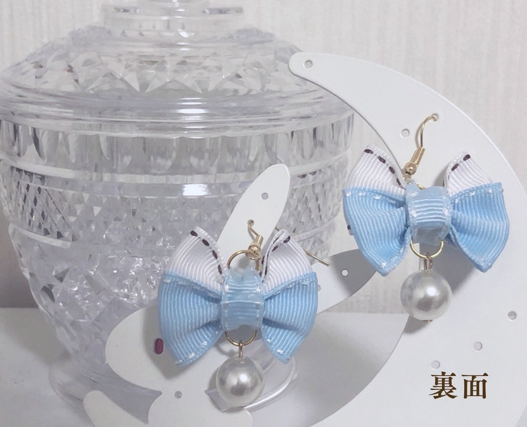 🎀リボンピアス🎀