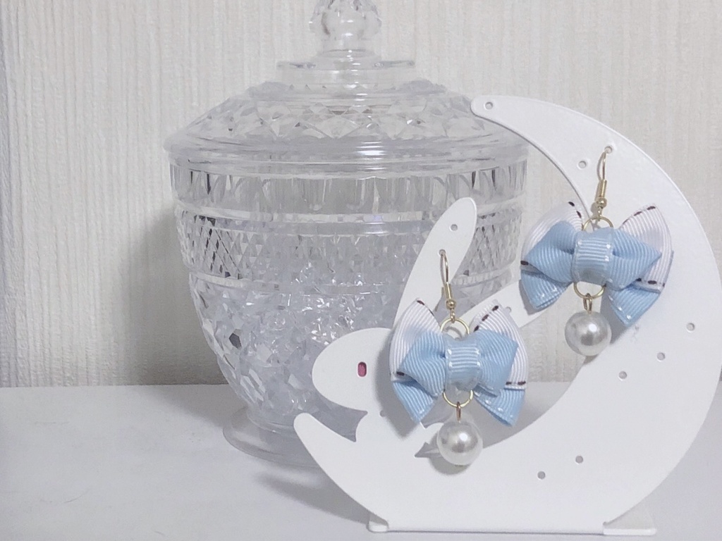 🎀リボンピアス🎀