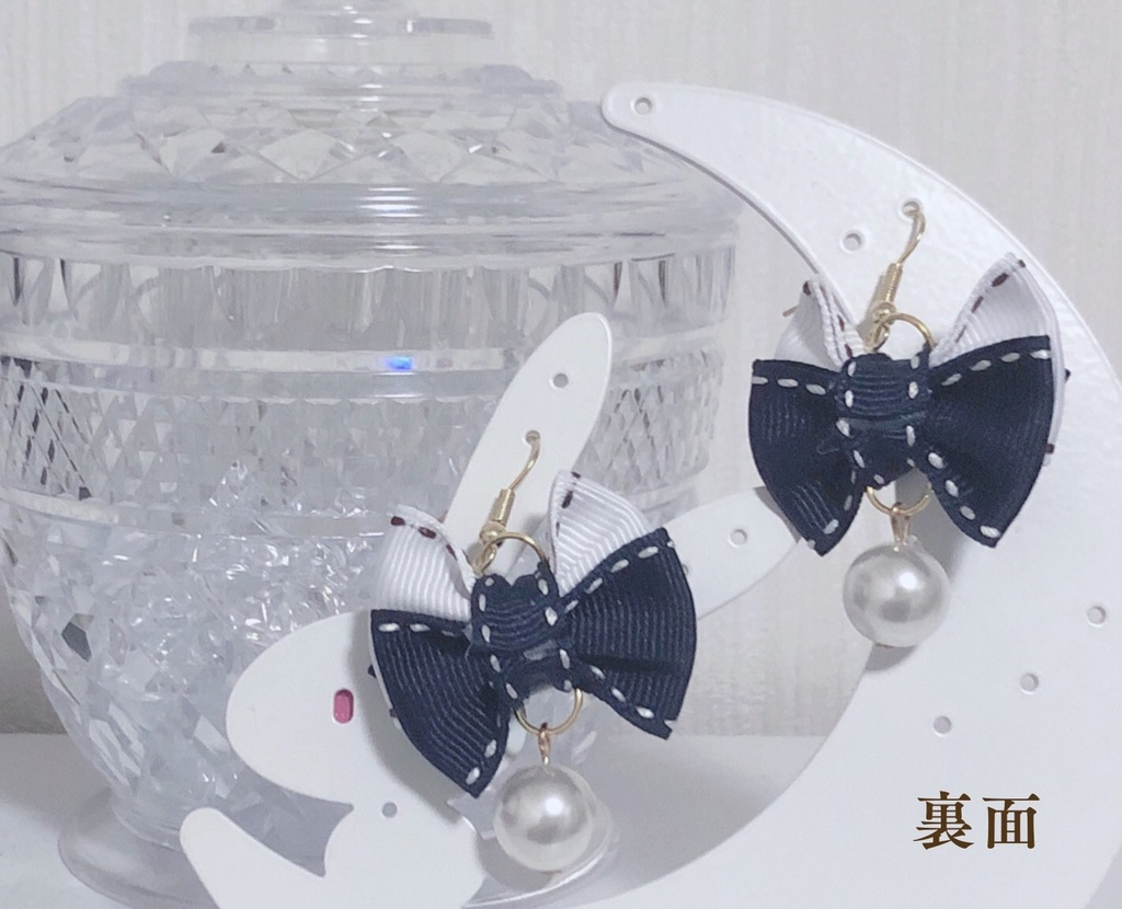 🎀リボンピアス🎀