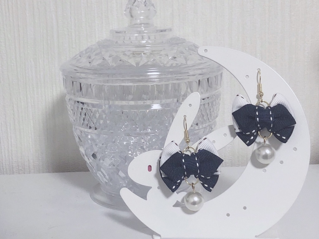 🎀リボンピアス🎀