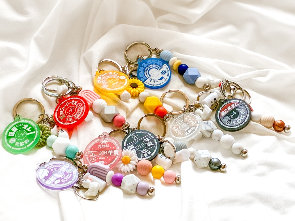 江イメージ Milkycap keychain