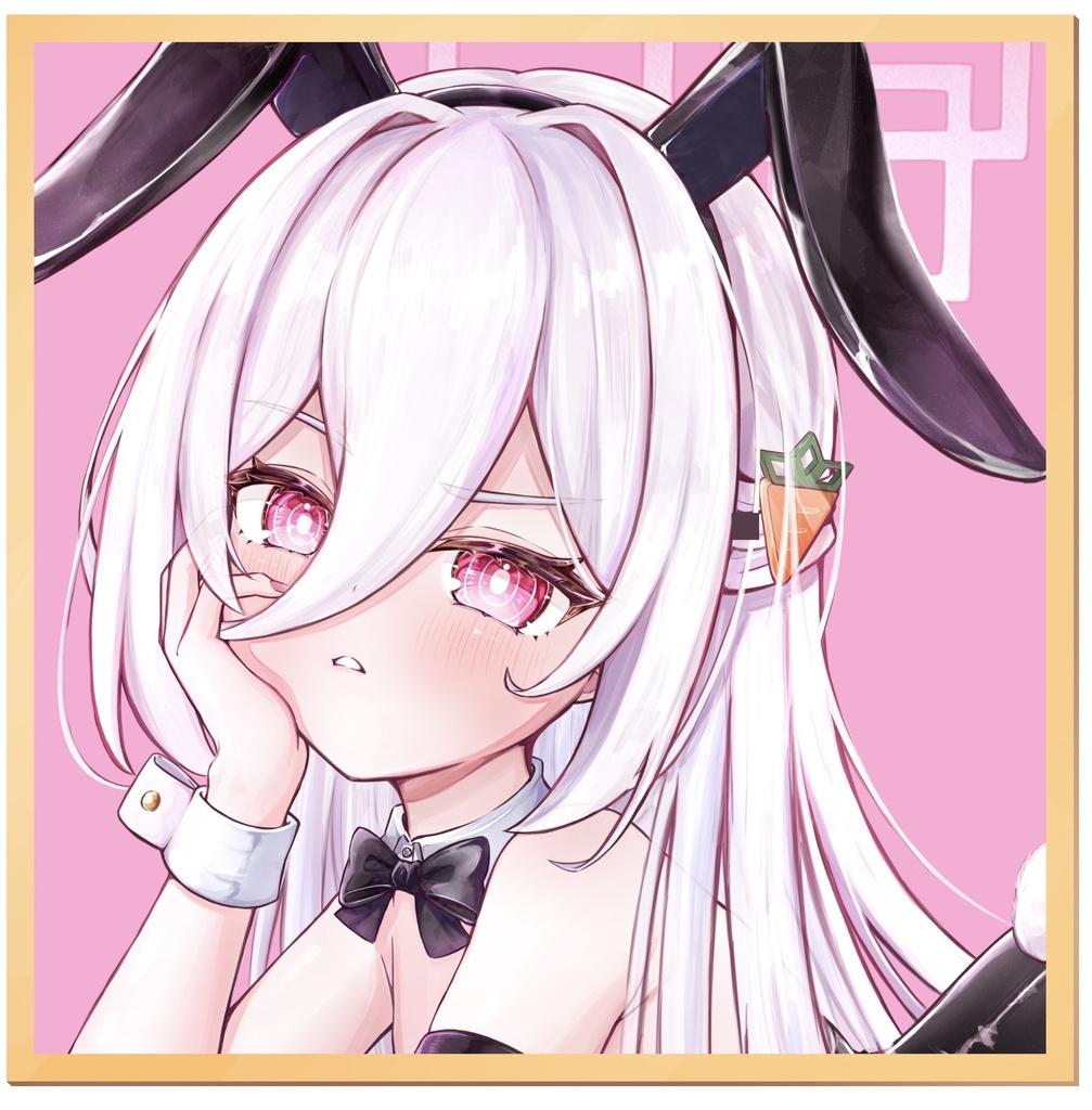 ミニ色紙　バニーケイ