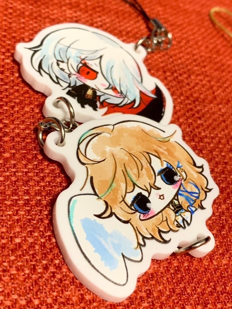 つながるのわアクキー2コセット2種【非公式】