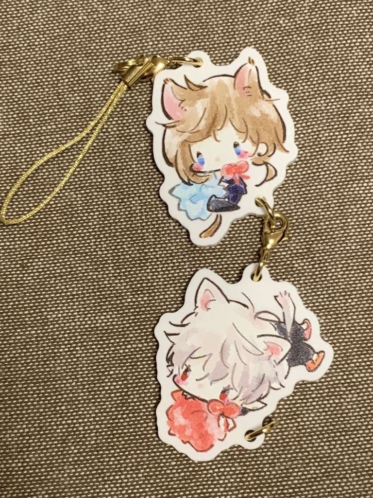 つながるのわアクキー2コセット2種【非公式】