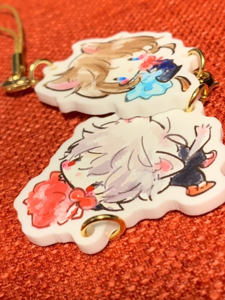 つながるのわアクキー2コセット2種【非公式】