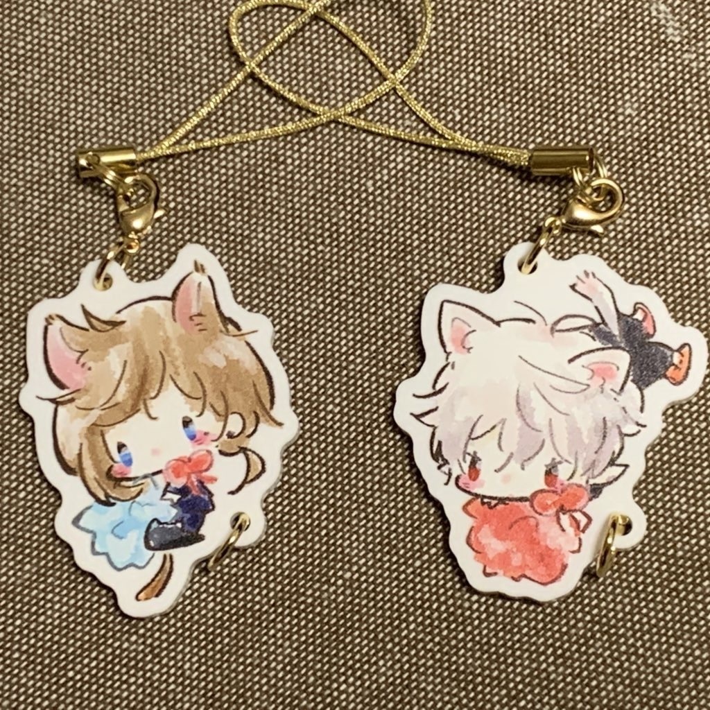 つながるのわアクキー2コセット2種【非公式】