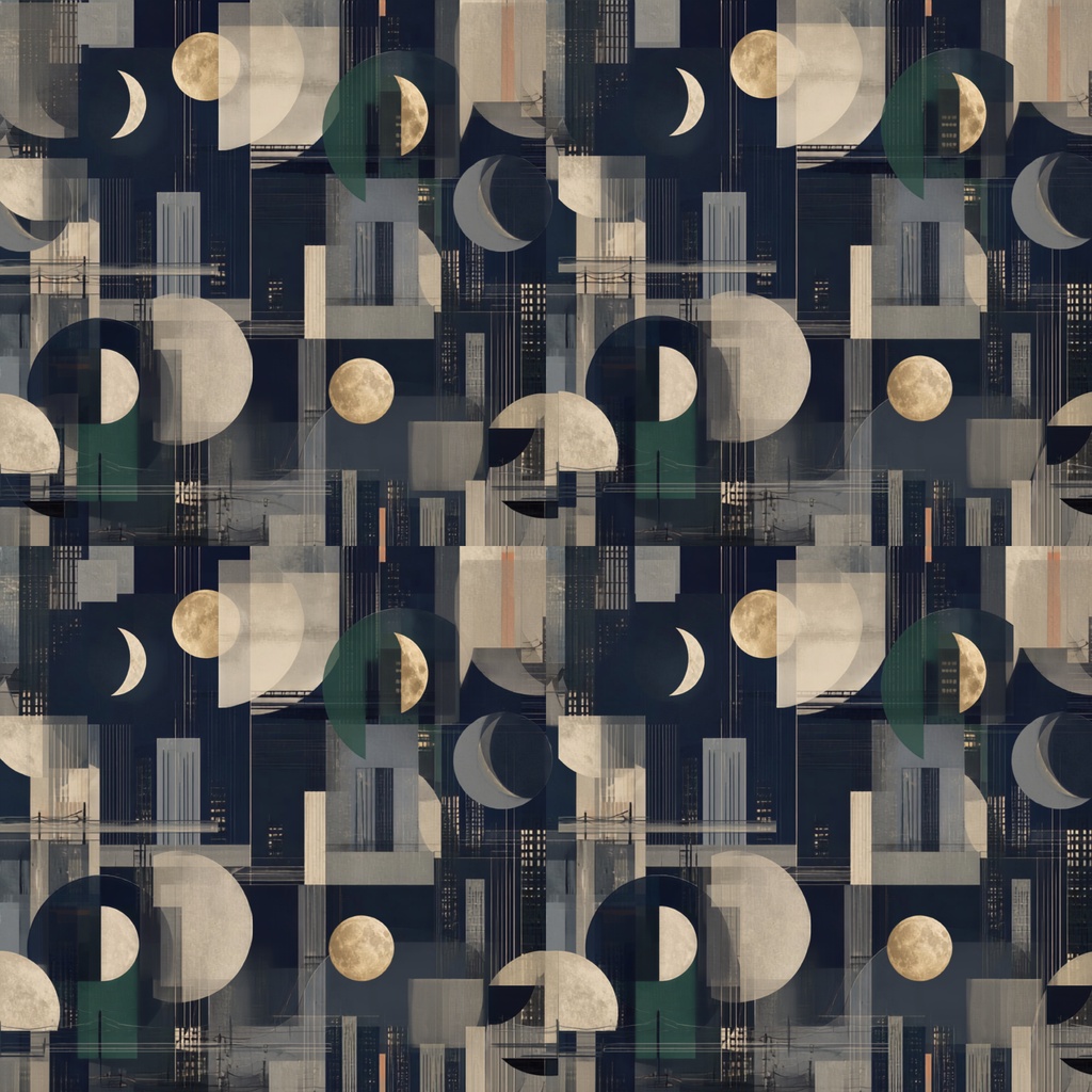 TOKYO GEOMETRY — Japanese Abstract Digital Paper Collection | 和風デジタルペーパー 10枚|幾何学・モダン・抽象柄|背景素材・コラージュ・ジャーナル