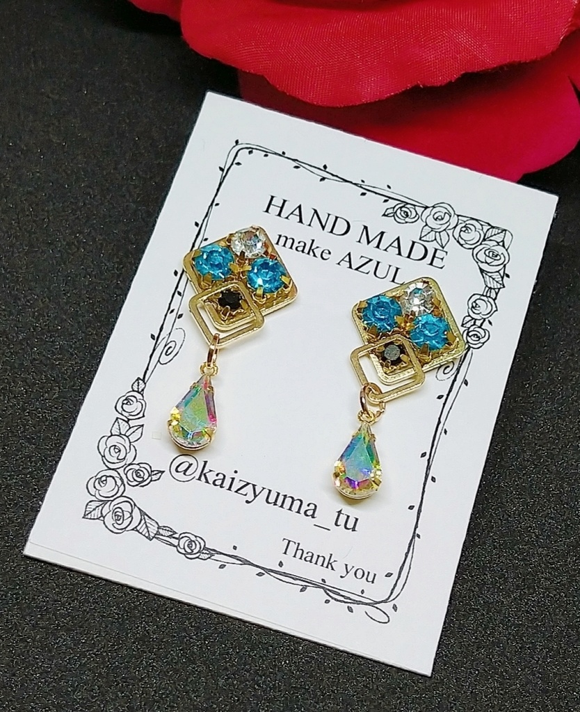 呪術廻戦 五条悟 イメージピアス イヤリング