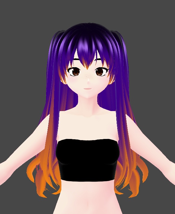 Halloween Purple Orange Gradient Texture