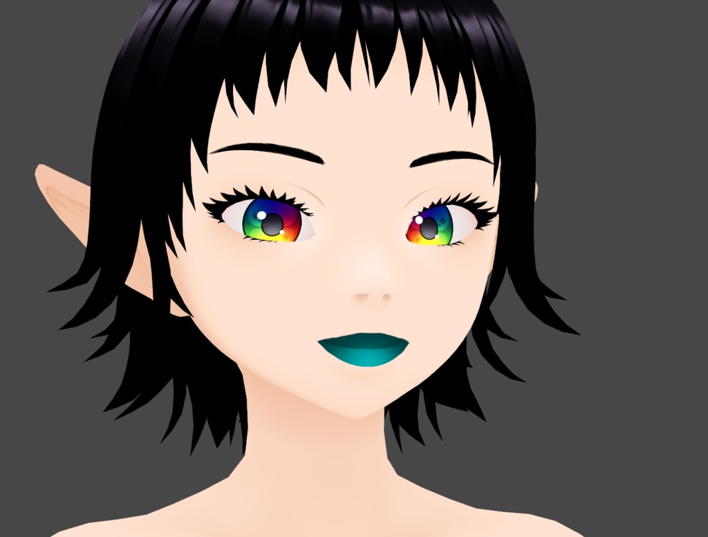 Teal Lipstick