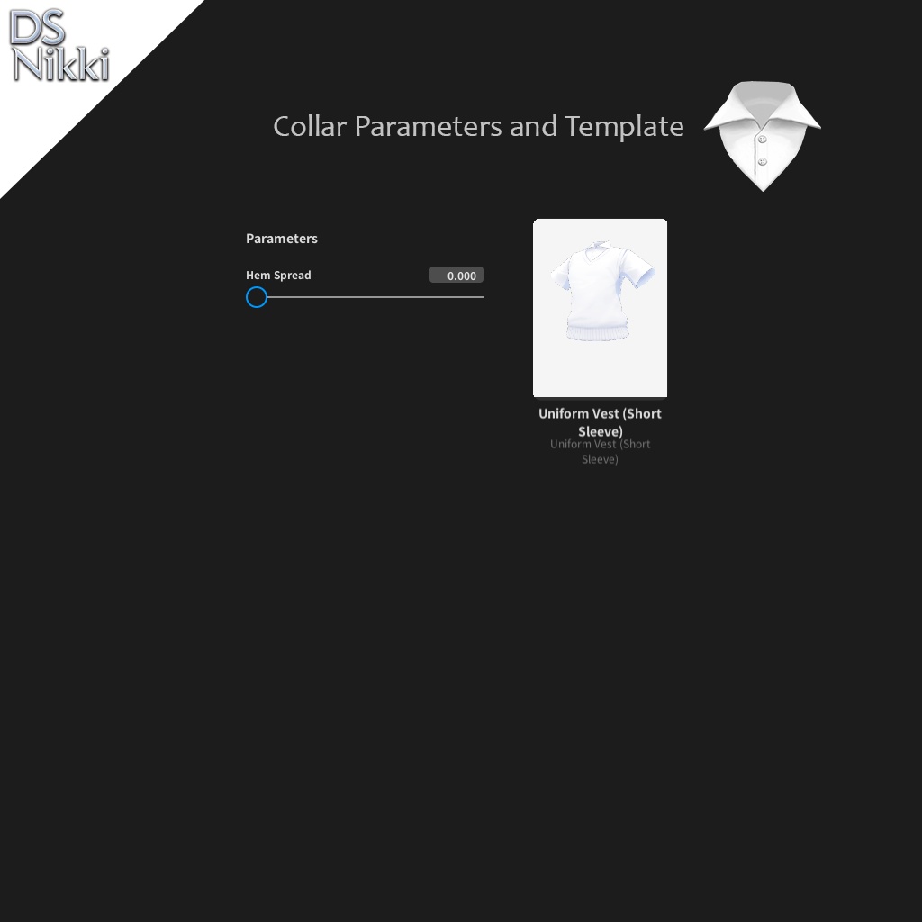 Vroid Collar Knit Sweater, Suspender Pumpkin Shorts and String Tie Colors Set Textures