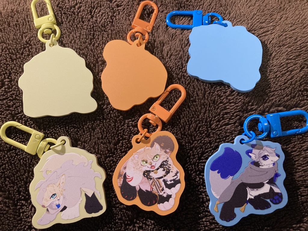 やまねこアクキー