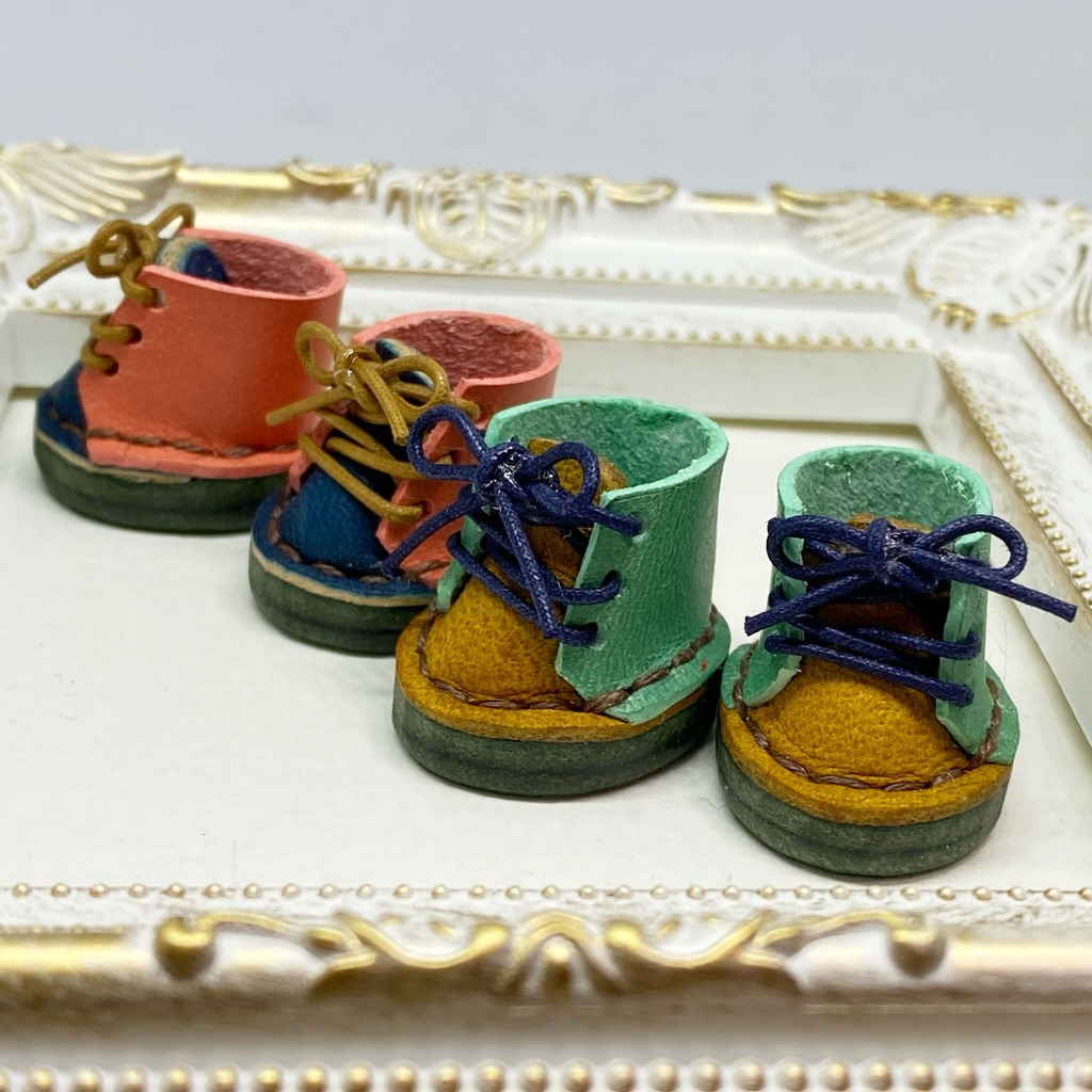 10 ミニチュア靴 2足セット