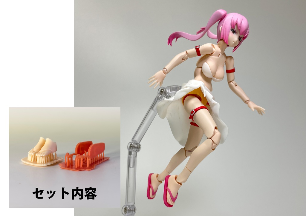 ビーチサンダル(A/B/C/D風)