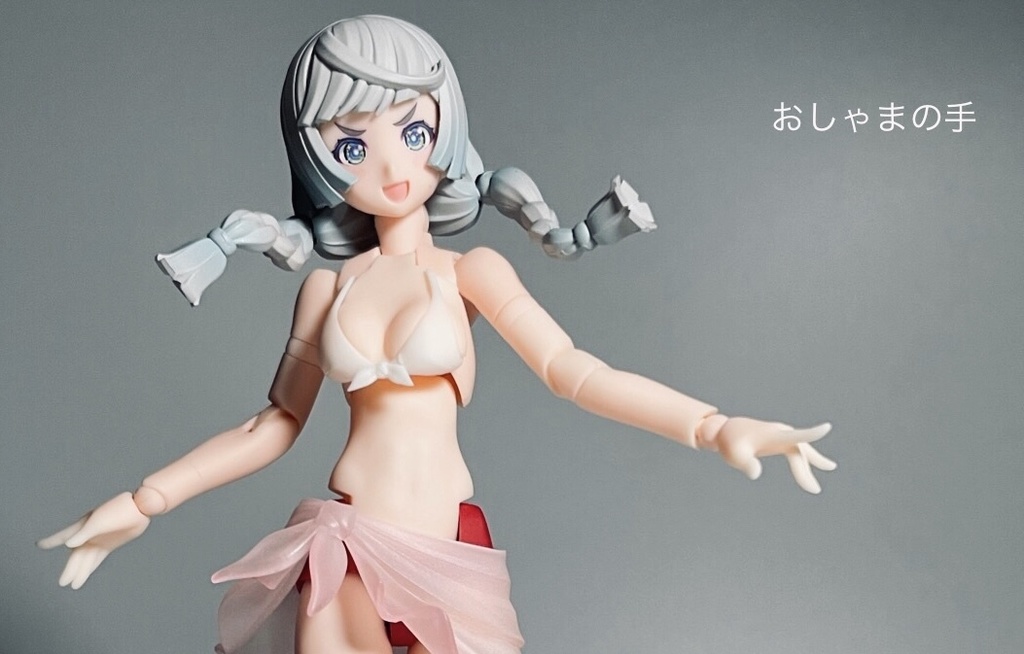 ハンドパーツ セット01(スキンカラーA/B/C/D風)